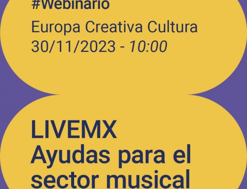 Webinario en castellano sobre las ayudas al sector musical europeo LiveMX