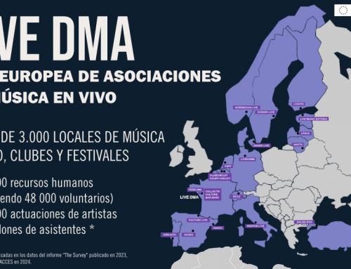 La asociación europea de música en vivo, Live DMA, elabora un documento con recomendaciones para el futuro Parlamento Europeo
