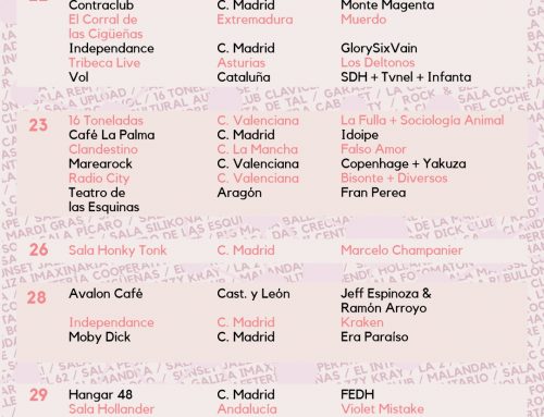 Programación mayo: Red de Salas