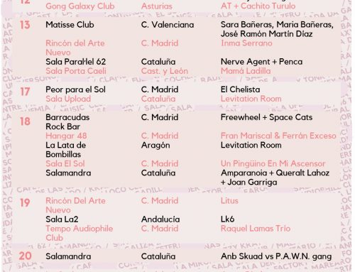 Programación junio: Red de Salas