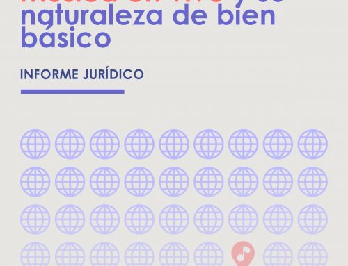 ACCES publica junto a la firma jurídica Gabeiras el informe «El carácter esencial de las salas de música en vivo y su naturaleza de bien básico»